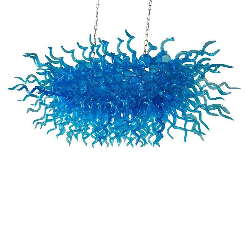 Hand Blown Glass Chandelier