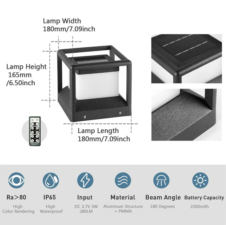 Modern Outdoor Waterproof Solar Garden Light: Lawn Light and Landscape Path Lighting