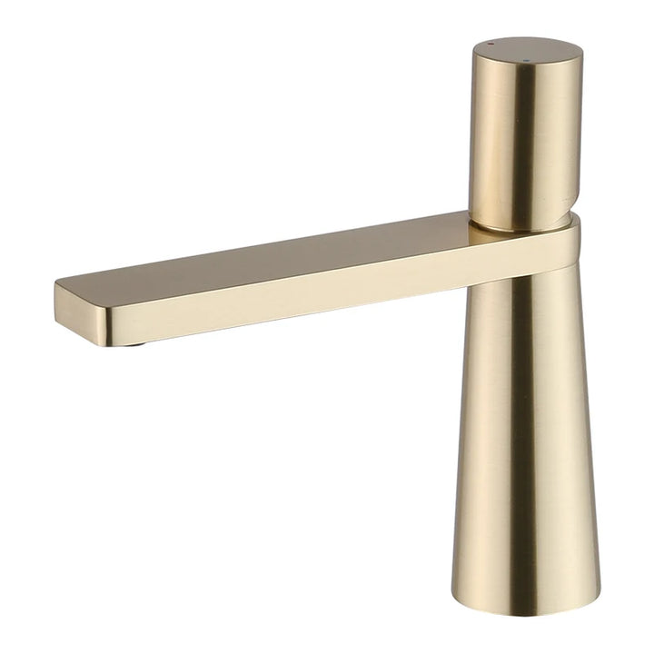 Modern Single Lever Solid Brass Bathroom Basin Faucet