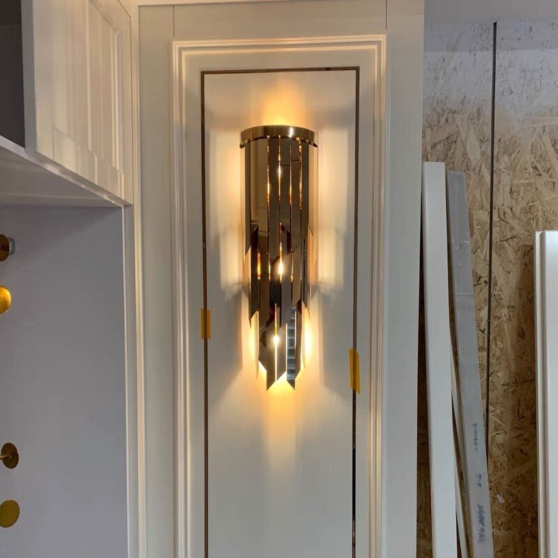 Creative Luxury Modern Gold Wall Sconce For Bedroom Living Room Lighting Fixture Wall Lamp