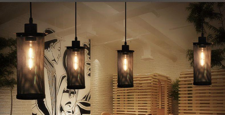 Lámpara colgante de llama, lámpara colgante vintage, isla de cocina, villa, loft, accesorio de iluminación de suspensión retro