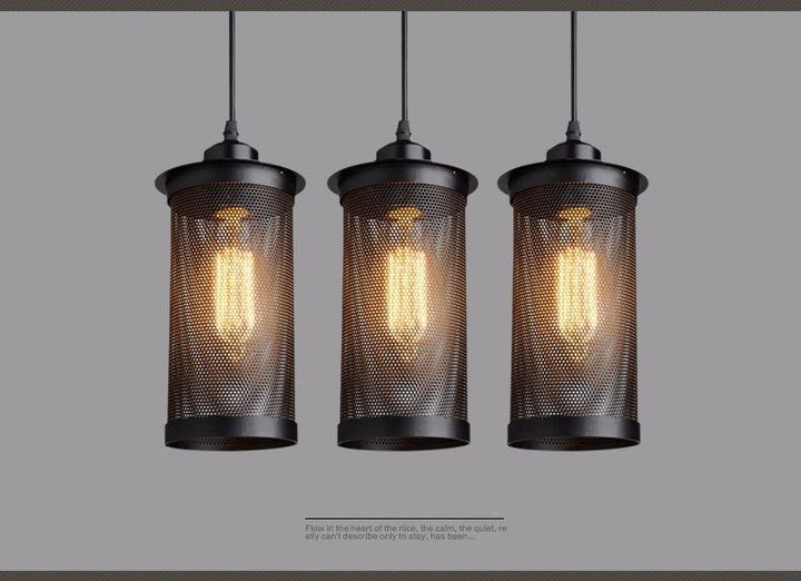 Lámpara colgante de llama, lámpara colgante vintage, isla de cocina, villa, loft, accesorio de iluminación de suspensión retro