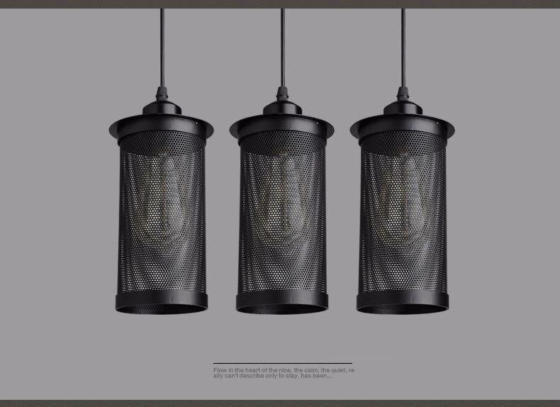 Lámpara colgante de llama, lámpara colgante vintage, isla de cocina, villa, loft, accesorio de iluminación de suspensión retro