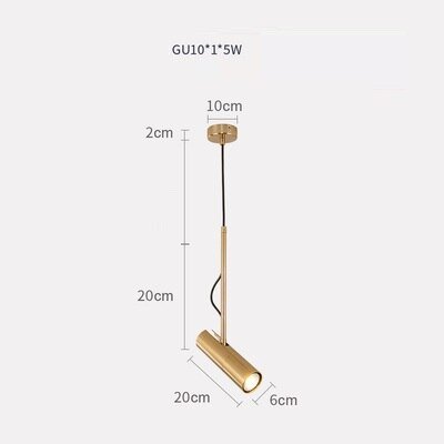 LED Rotating Spotlight Modern Pendant Light Bedside Hanging Lamp Pendant Spotlights Modern Bedroom Rotatable Spot Light