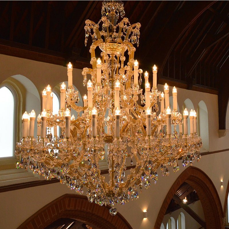 Lighting Large  Luxury Maria Theresa Crystal Chandelier Villa decoration Chandelier Light Lighting