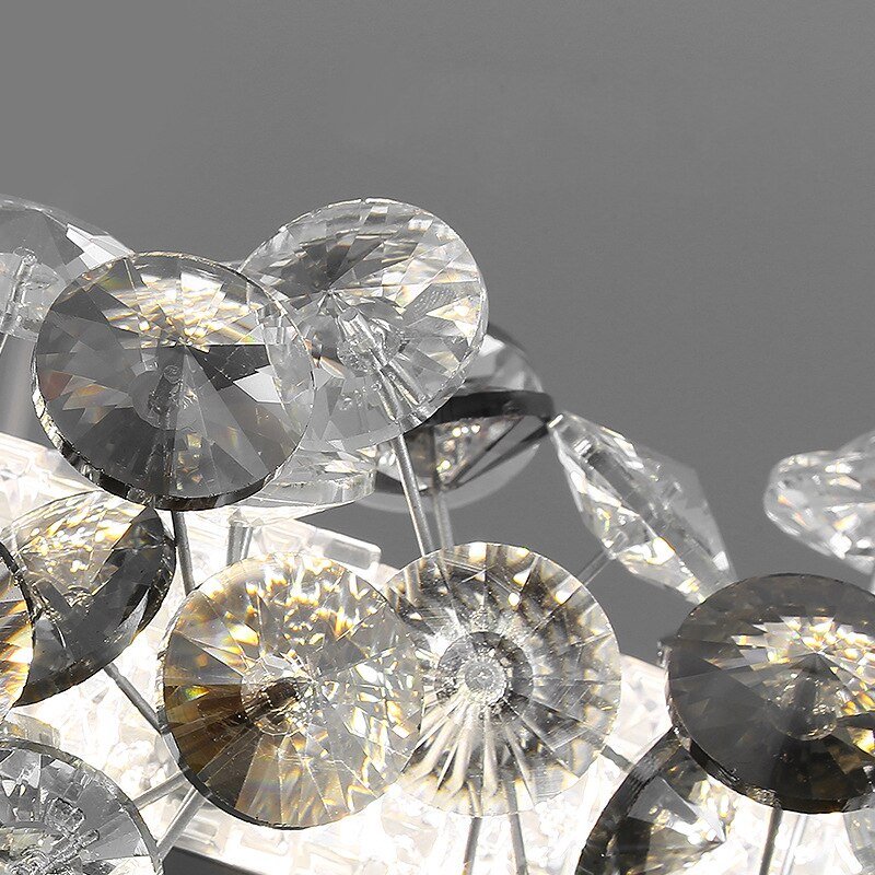 Lujosa Araña LED de Cristal - Moderno Diseño Colgante - Vestíbulo - Comedor - Decoración de Dormitorios