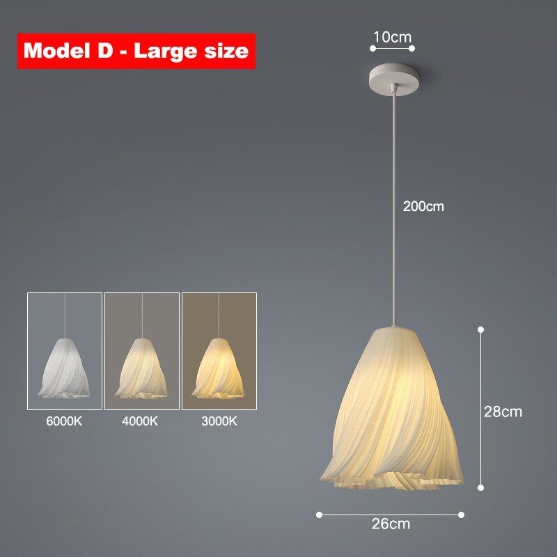 Modern 3D Creative Small Chandelier Pendant Lights for Restaurant Bedside Bar Kitchen Kids Room