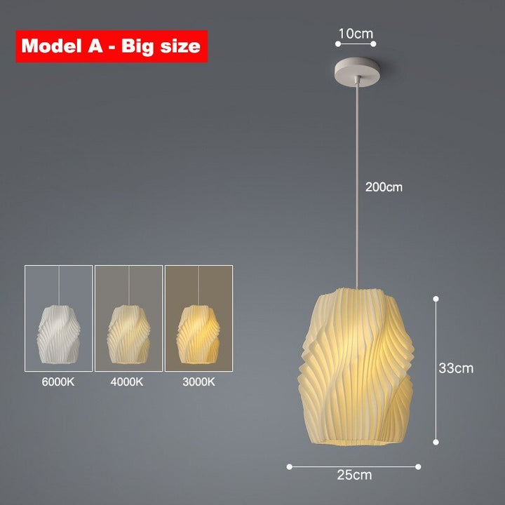 Modern 3D Creative Small Chandelier Pendant Lights for Restaurant Bedside Bar Kitchen Kids Room