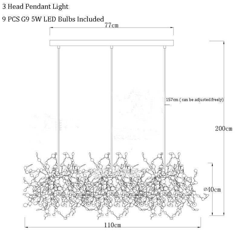 Luces colgantes doradas modernas, lámpara colgante Led para comedor, cocina, accesorios de iluminación, decoración artística para el hogar, luminaria de suspensión