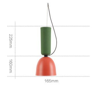 Lámpara colgante colorida LED moderna, lámpara de suspensión para isla de cocina, lámpara colgante para mesa de comedor, lámpara de cocina tipo loft de macarrón