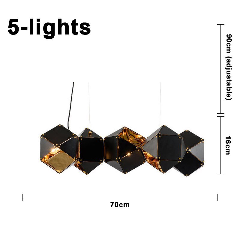 Lámpara colgante creativa de metal moderno para sala de estar, comedor, diseño circular, lámparas colgantes, decoración del hogar, accesorios de iluminación