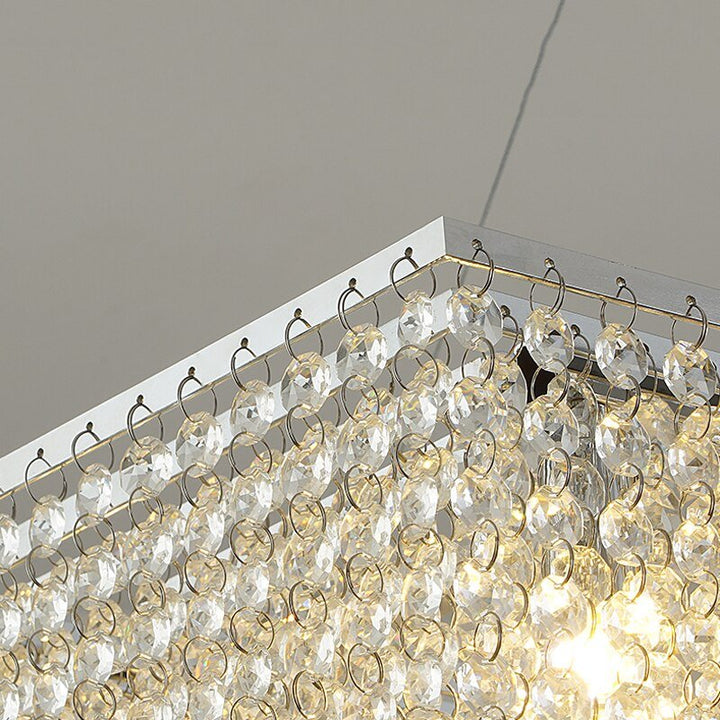 Modern Round Crystal Chandelier For Living Room Chrome Gold - ATY Home Decor