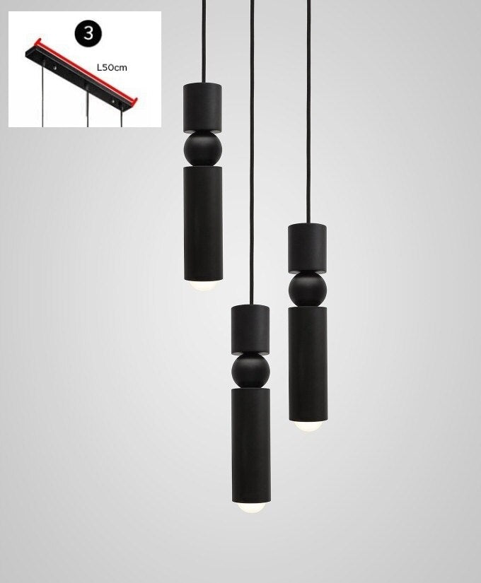 Modern Nordic Pendant LED Lighten a Kitchen, Dining Room Counter, Livingroom or Office Space