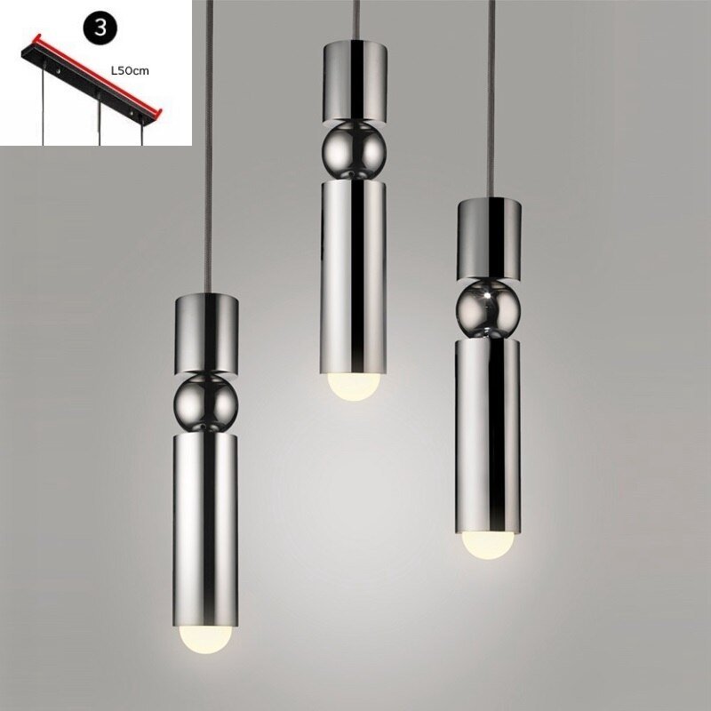 Modern Nordic Pendant LED Lighten a Kitchen, Dining Room Counter, Livingroom or Office Space